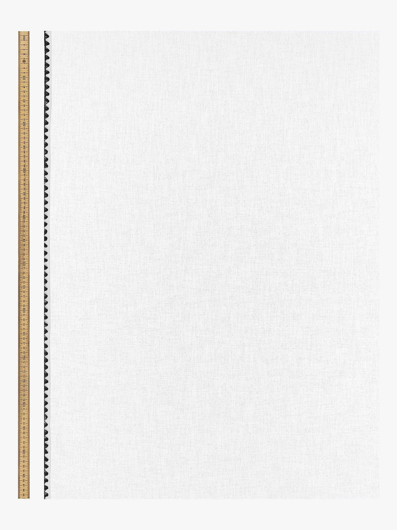 John Lewis white voile panel 137x140cm (British brand)