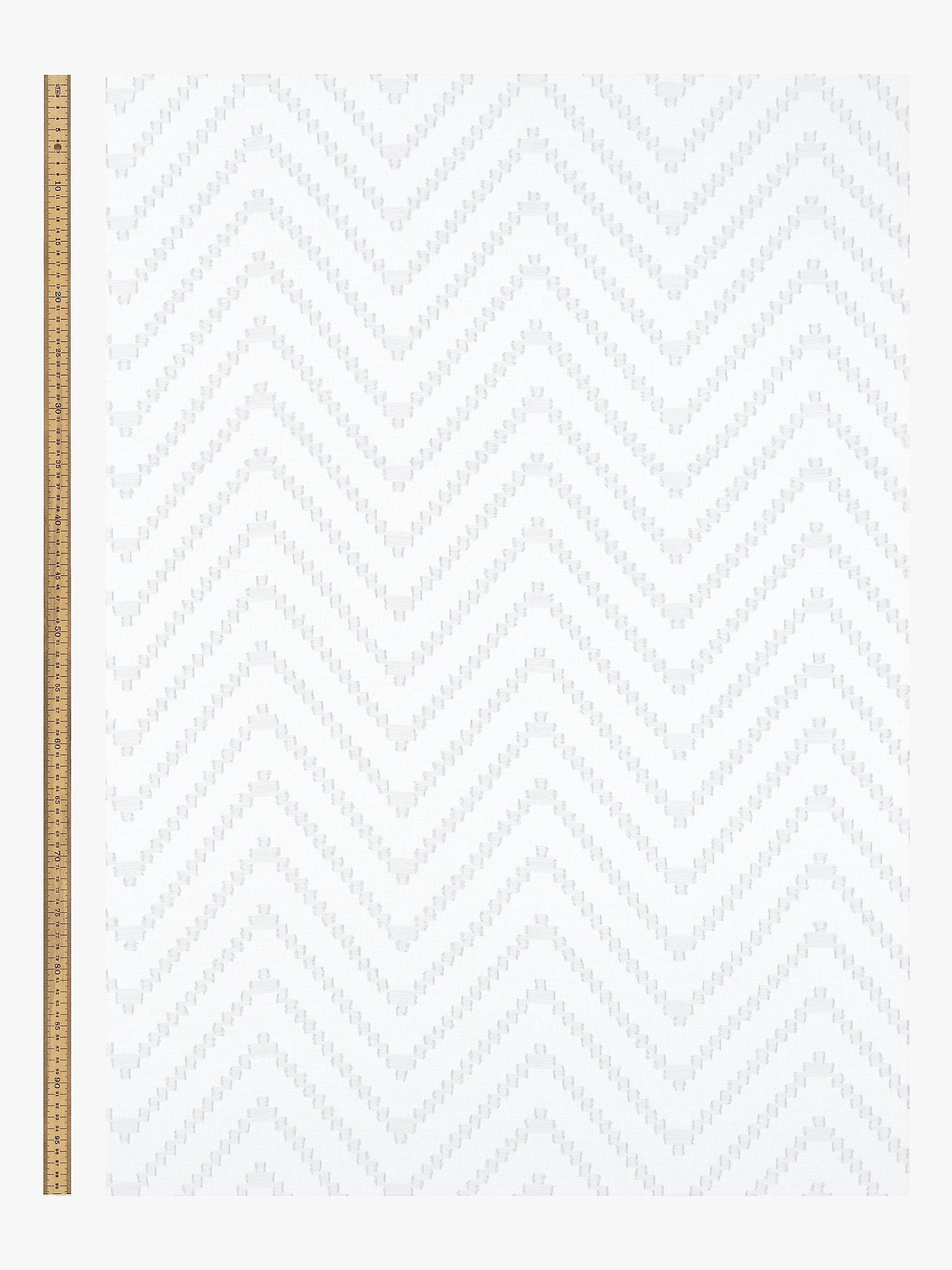 John Lewis sheer voile panel white 137x140cm (British brand)