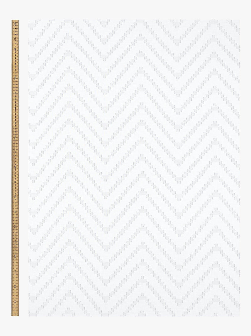 John Lewis sheer voile panel white 137x140cm (British brand)