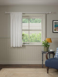 John Lewis white tufted dot voile panel, UK version