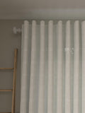 John Lewis wide stripe voile panel 229x140cm, imported from the UK