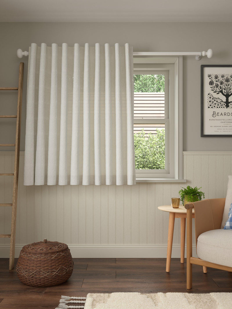 John Lewis wide stripe voile panel 229x140cm, imported from the UK