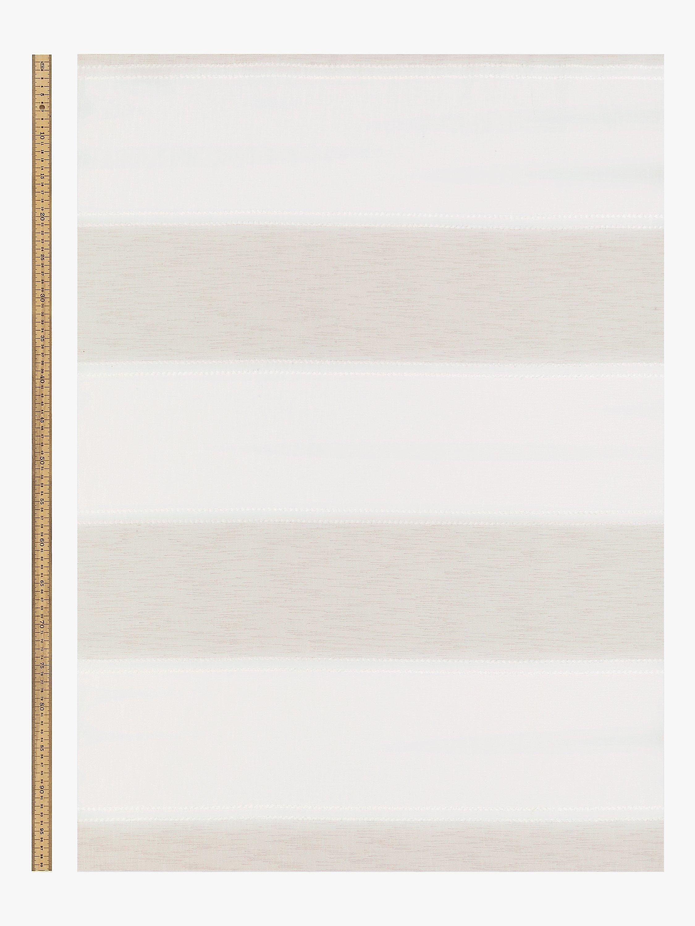 John Lewis wide stripe voile panel 229x140cm, imported from the UK