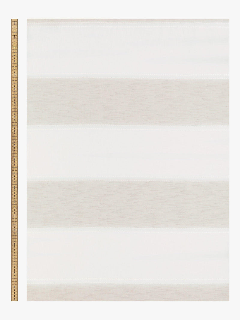 John Lewis wide stripe voile panel 229x140cm, imported from the UK