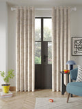 John Lewis Cala Weave lined eyelet curtains, UK version
