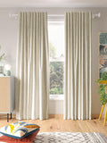 John Lewis Mila Print curtains putty 137cm drop (British brand)