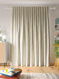 John Lewis Mila Print curtains putty 137cm drop (British brand)