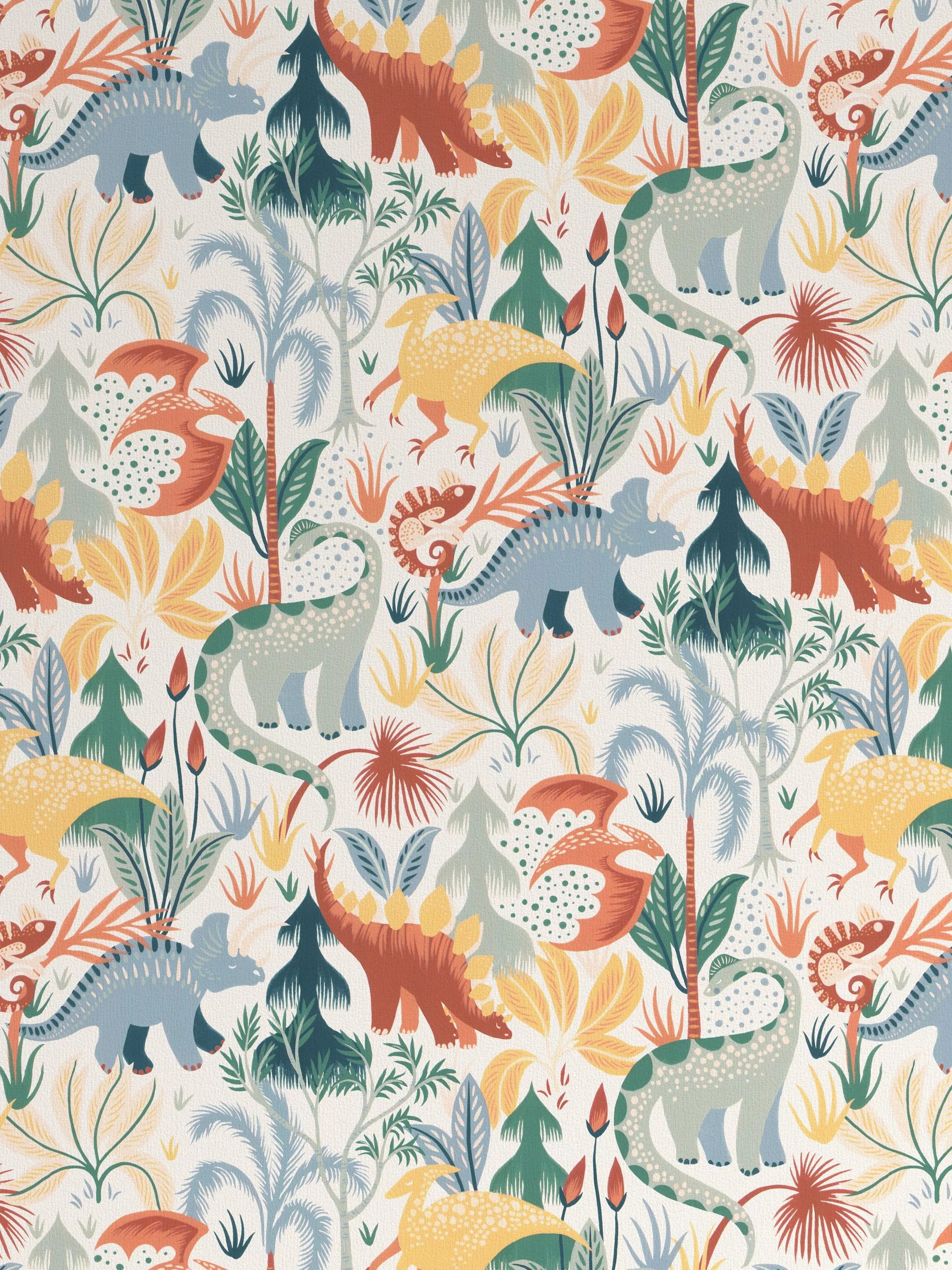 John Lewis Forest Dinosaurs blackout roller blind (British brand)