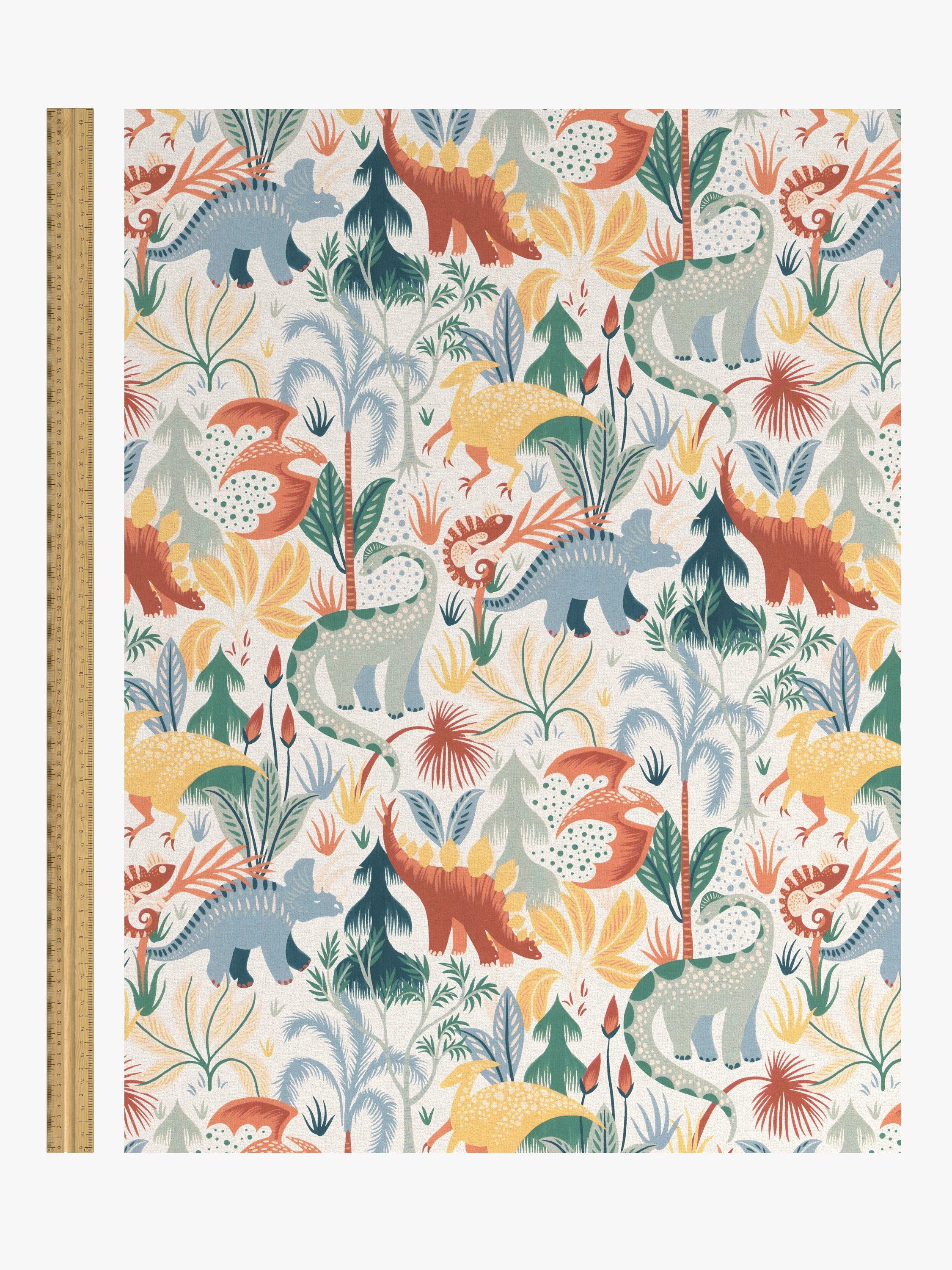John Lewis Forest Dinosaurs blackout roller blind (British brand)