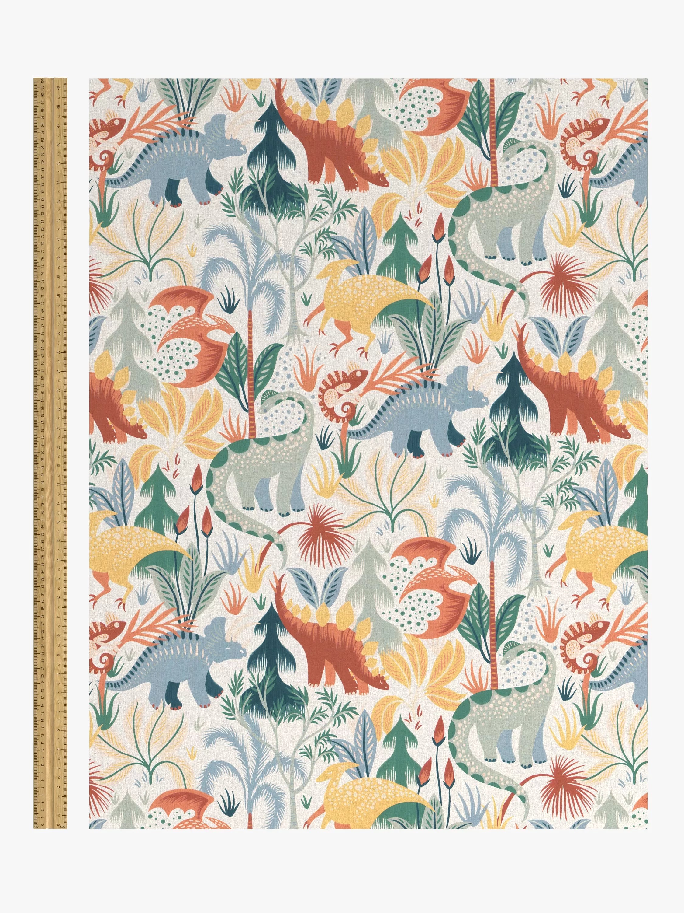 John Lewis Forest Dinosaurs blackout roller blind (British brand)