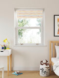 John Lewis Wobbly Stripe blackout roller blind multi - British product