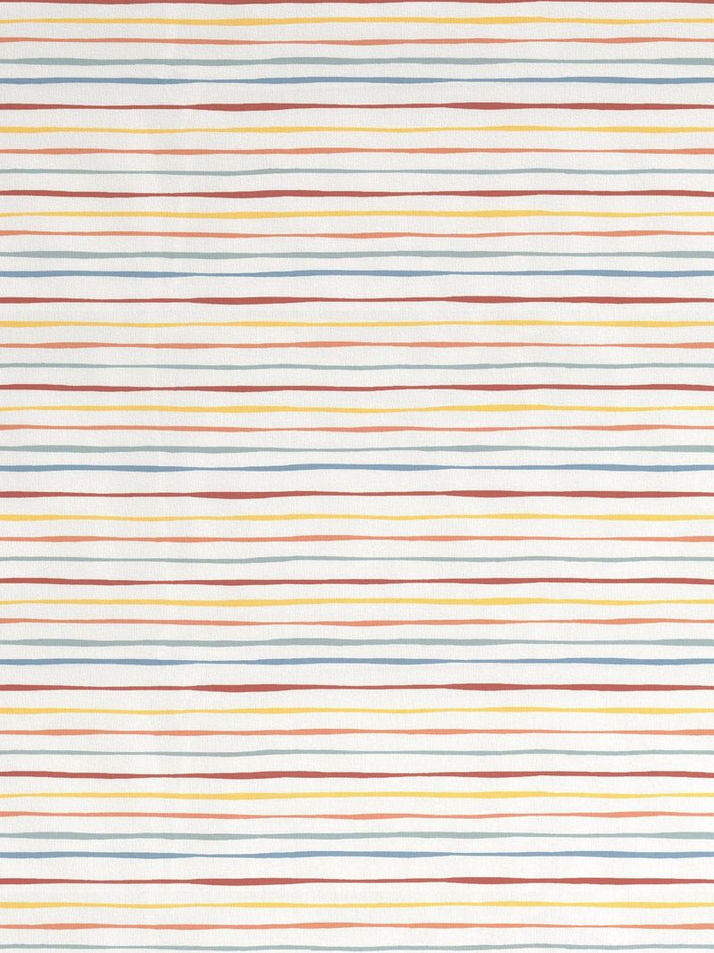 John Lewis Wobbly Stripe blackout roller blind multi - British product