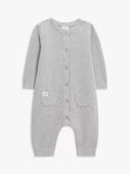 John Lewis Baby Knit Cotton Romper