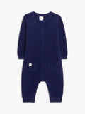 John Lewis Baby Knit Cotton Romper