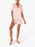 Chelsea Peers Satin Classic Pyjama Shorts Set