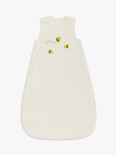 John Lewis Spotty Bee Babyschlafsack, 2.5 Tog, Natur