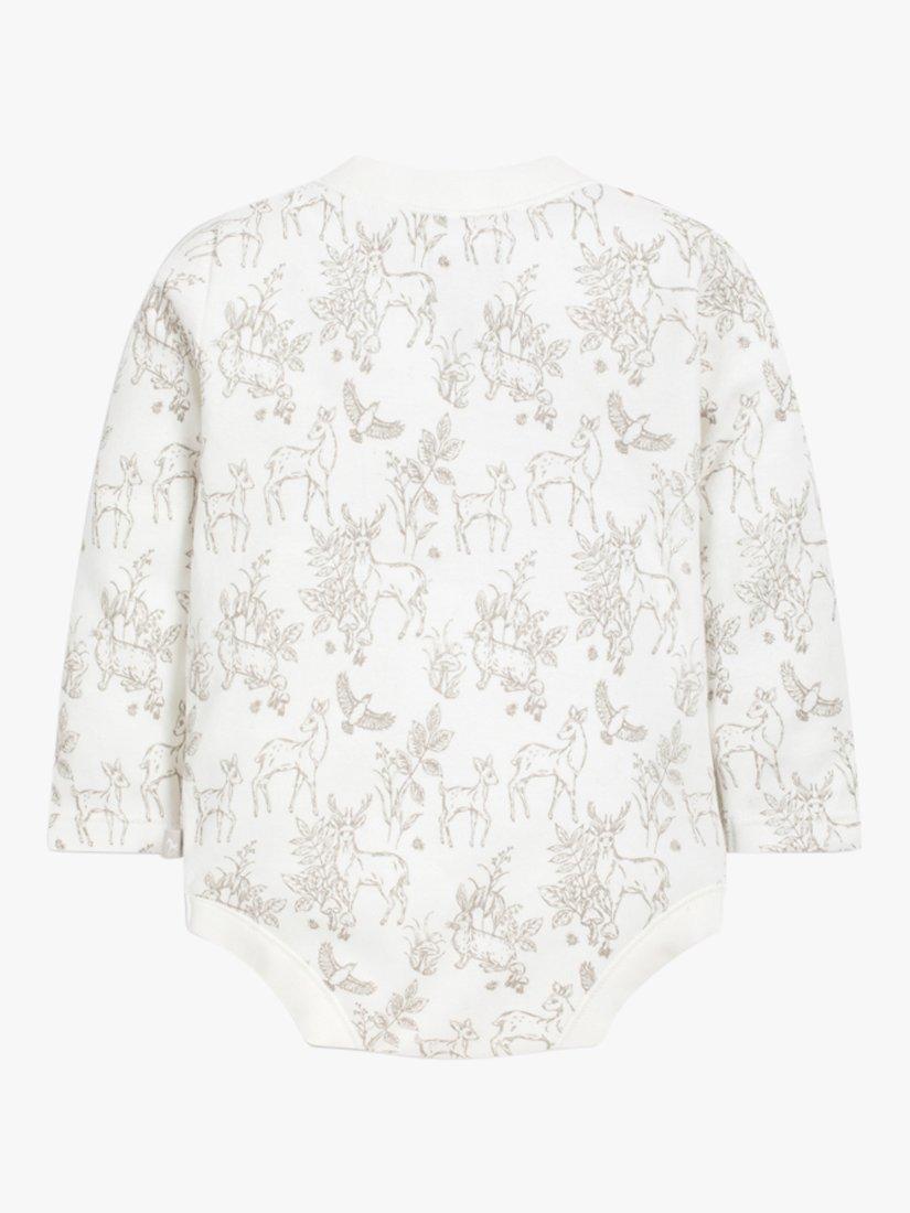 The Little Tailor baby gift set White Woodland 4 pieces, UK version