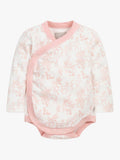 The Little Tailor baby gift set pink woodland 4 pieces - British product
