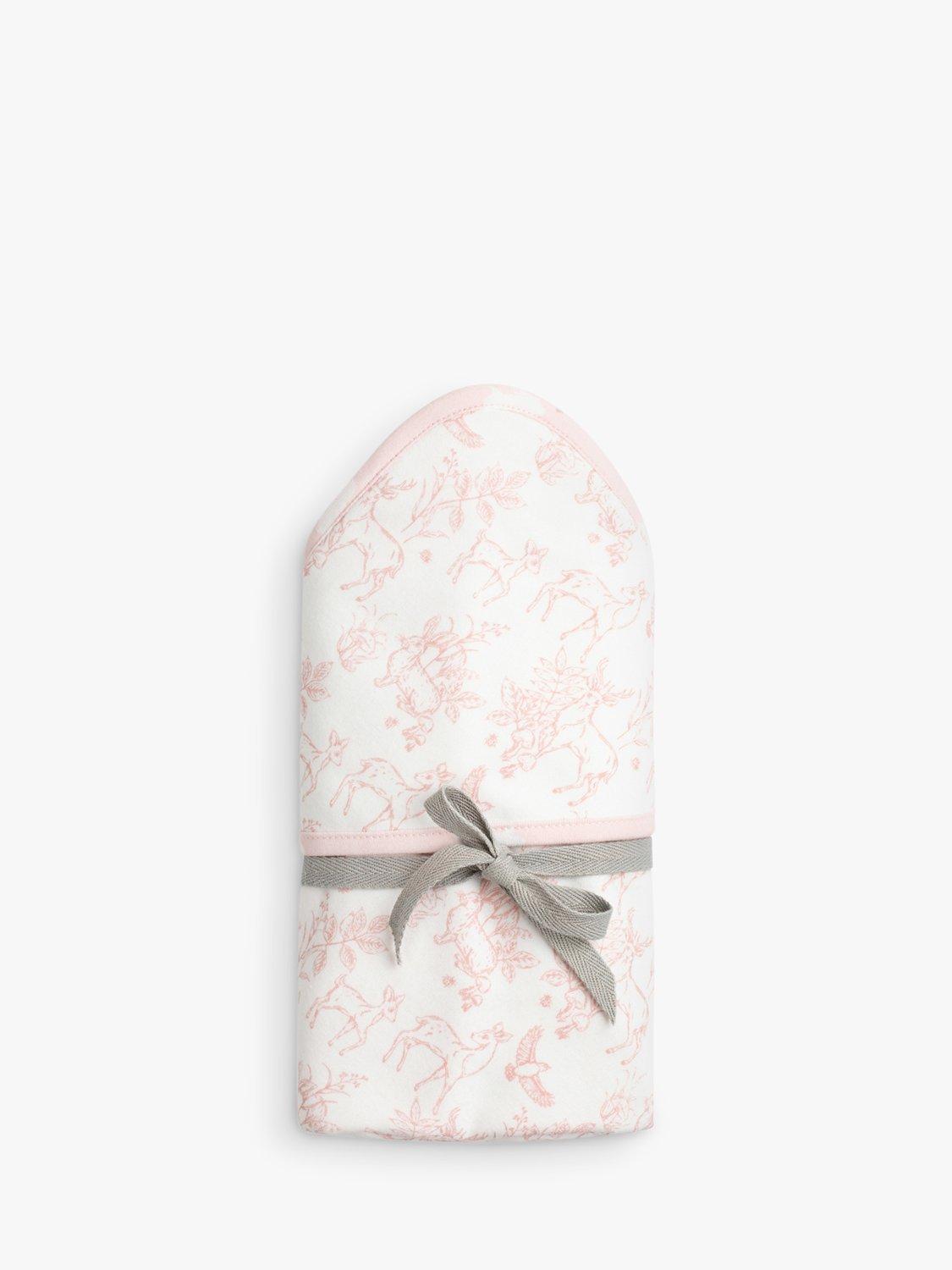 The Little Tailor baby gift set pink woodland 4 pieces - British product