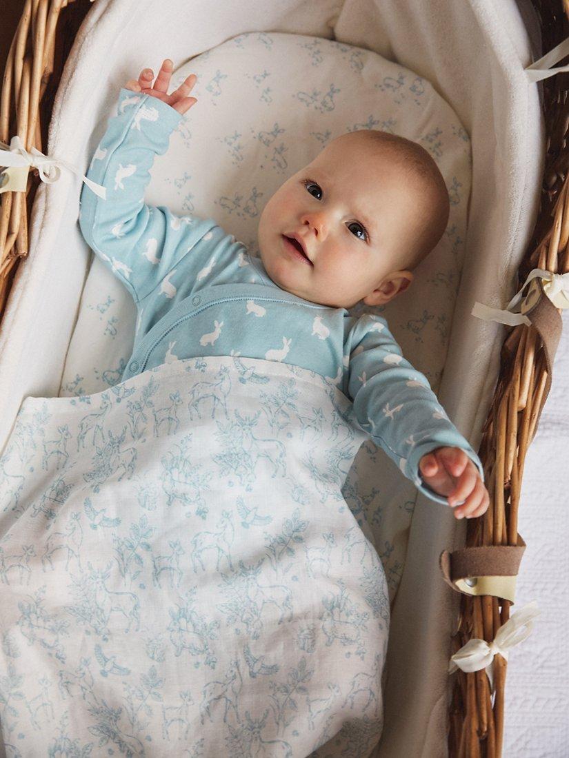 The Little Tailor muslin blanket large 112 x 112cm (British brand)