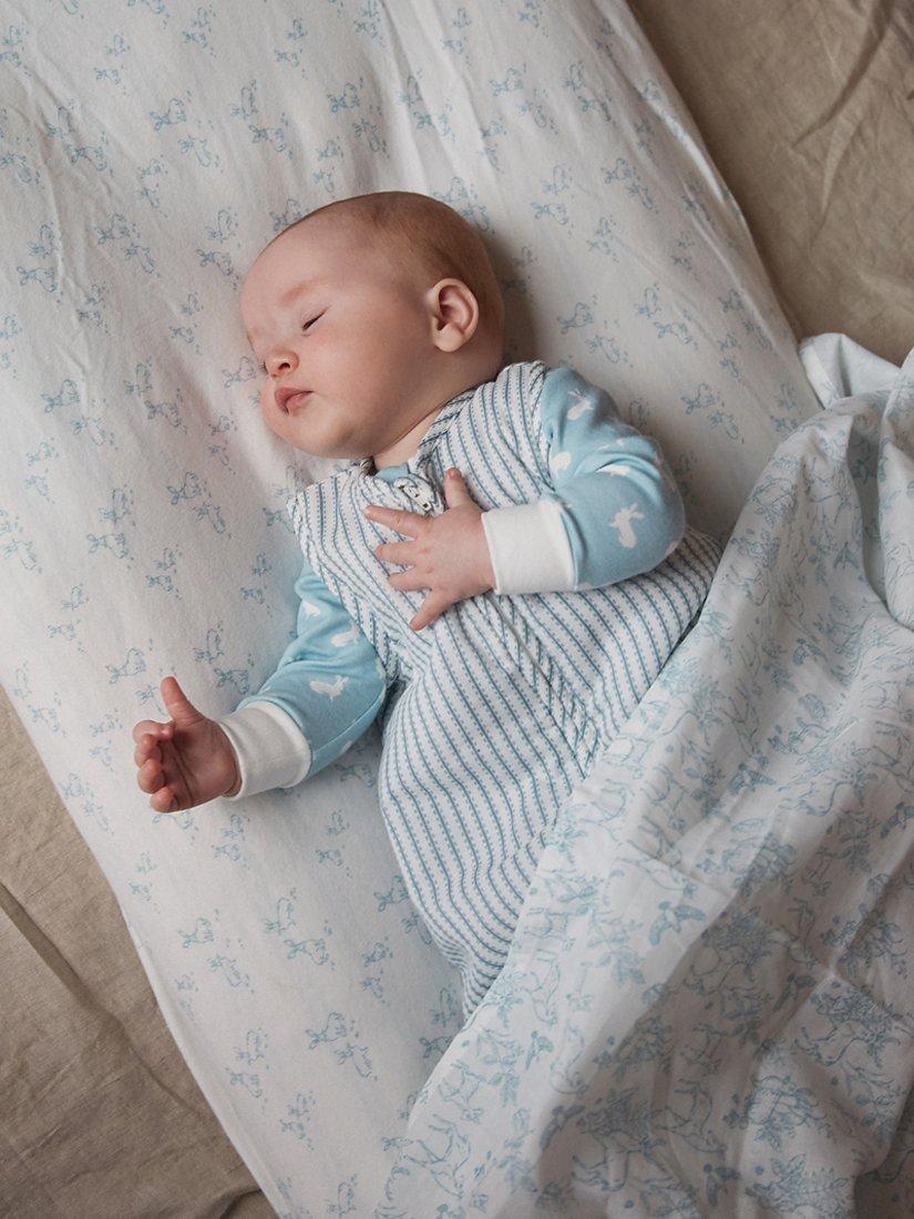 The Little Tailor muslin blanket large 112 x 112cm (British brand)