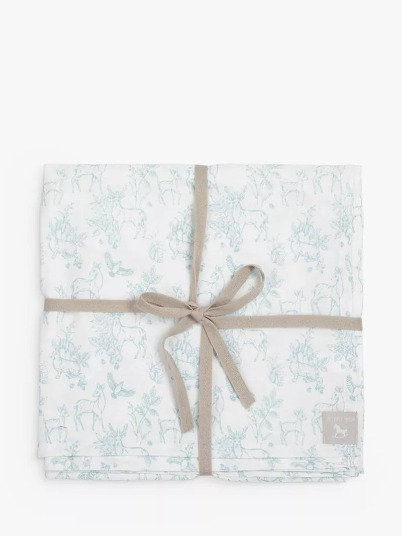 The Little Tailor muslin blanket large 112 x 112cm (British brand)