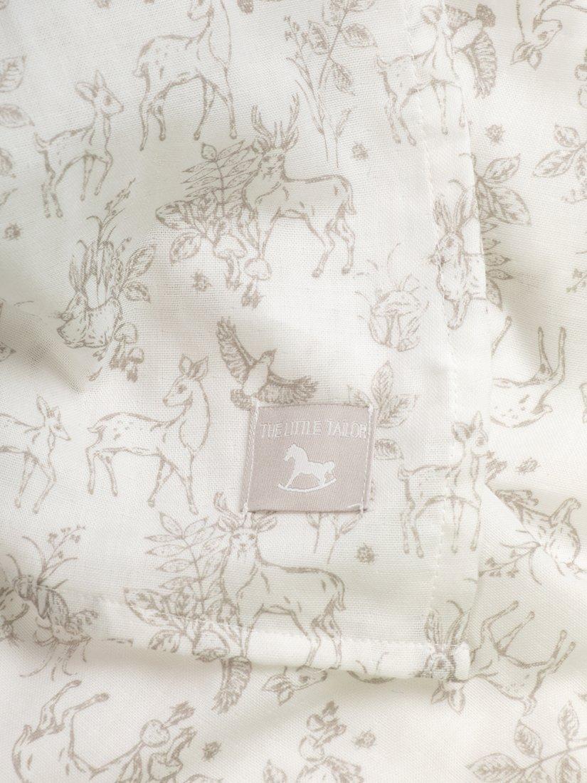 The Little Tailor muslin cloths mixed pattern pack of 4 (British brand)