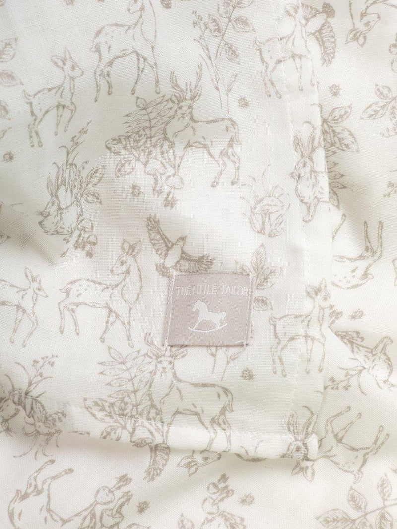 The Little Tailor muslin cloths mixed pattern pack of 4 (British brand)