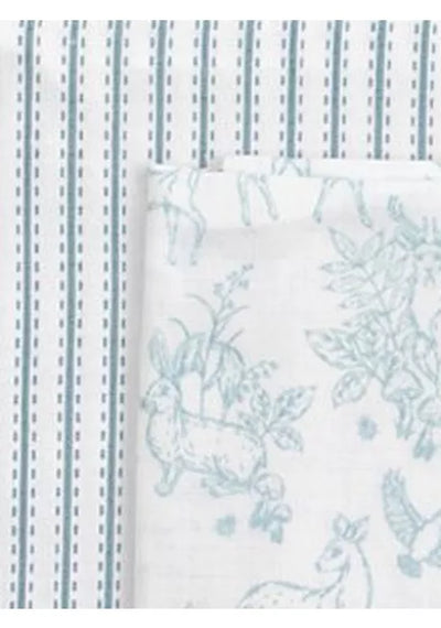 John Lewis The Little Tailor أقمشة الموسلين بنقوش متنوعة، عبوة من 4 قطع - اشترِ عبر الإنترنت من McGrocer