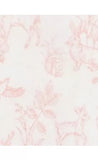 The Little Tailor Large Muslin Blanket, 112 x 112cm - Pink Woodland