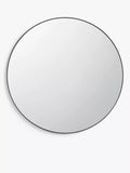 John Lewis Scandi Metal Round Wall Mirror, 50cm