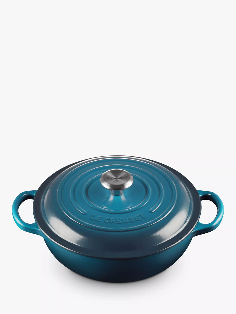 Le Creuset cast iron round casserole soup pot, UK version