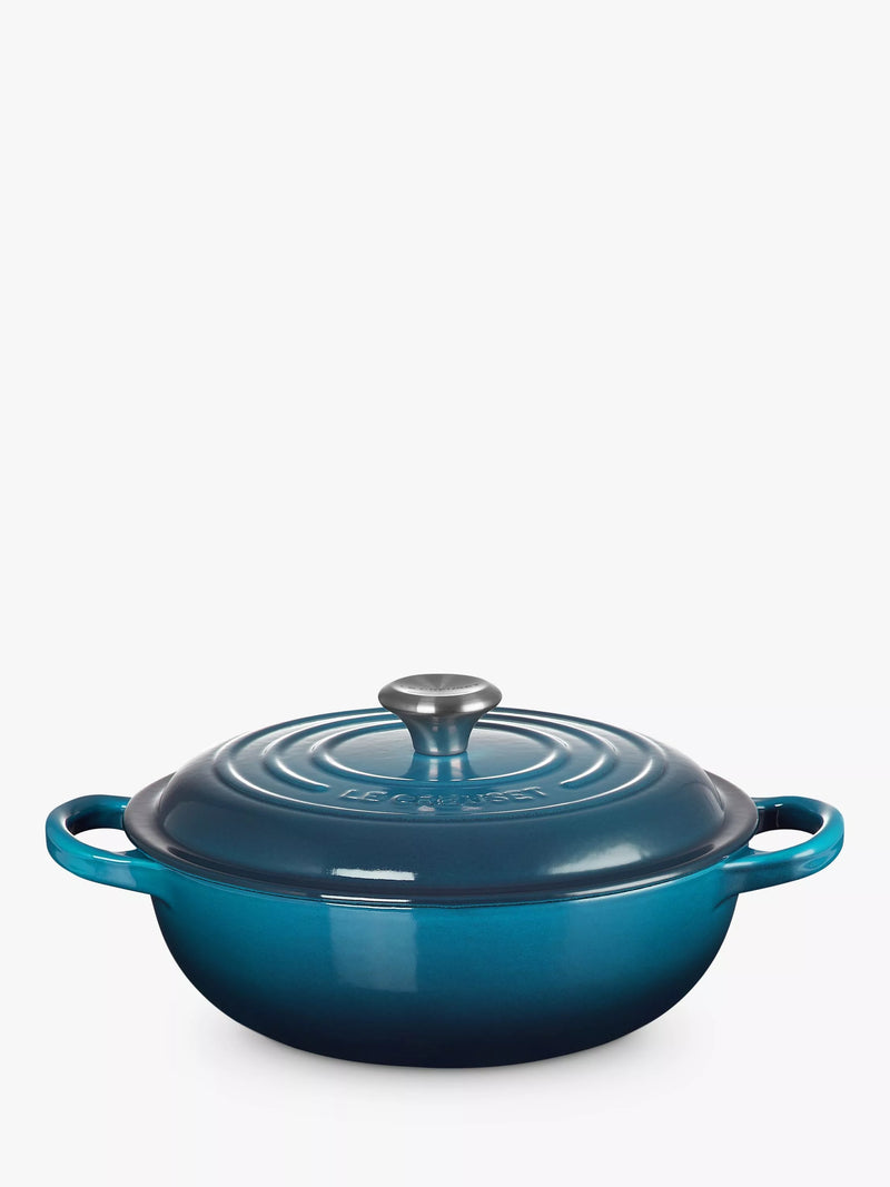 Le Creuset cast iron round casserole soup pot, UK version