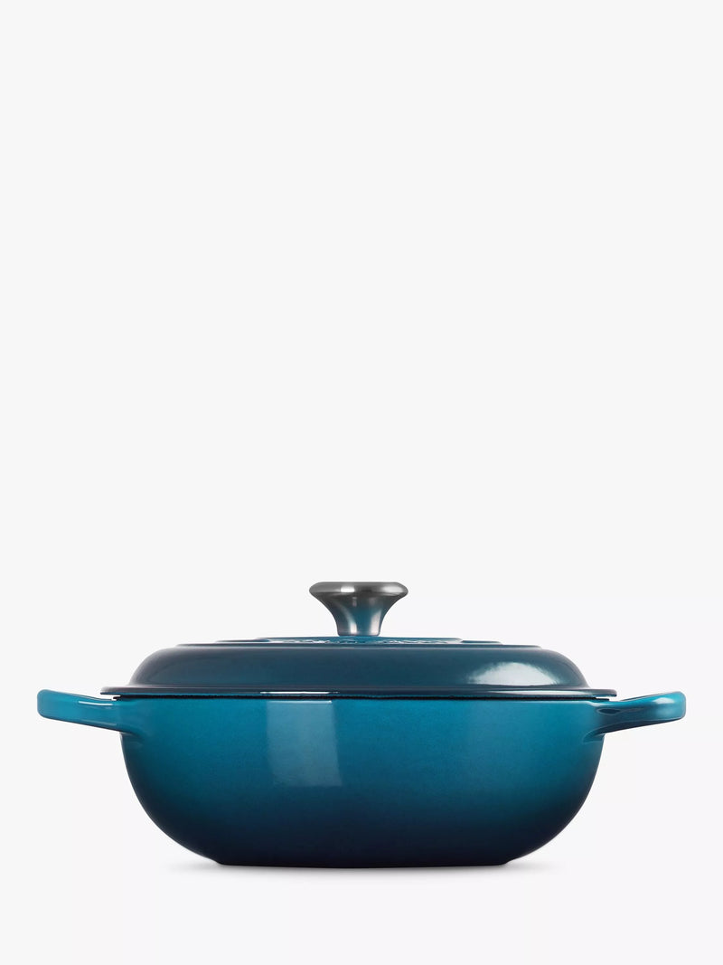 Le Creuset cast iron round casserole soup pot, UK version