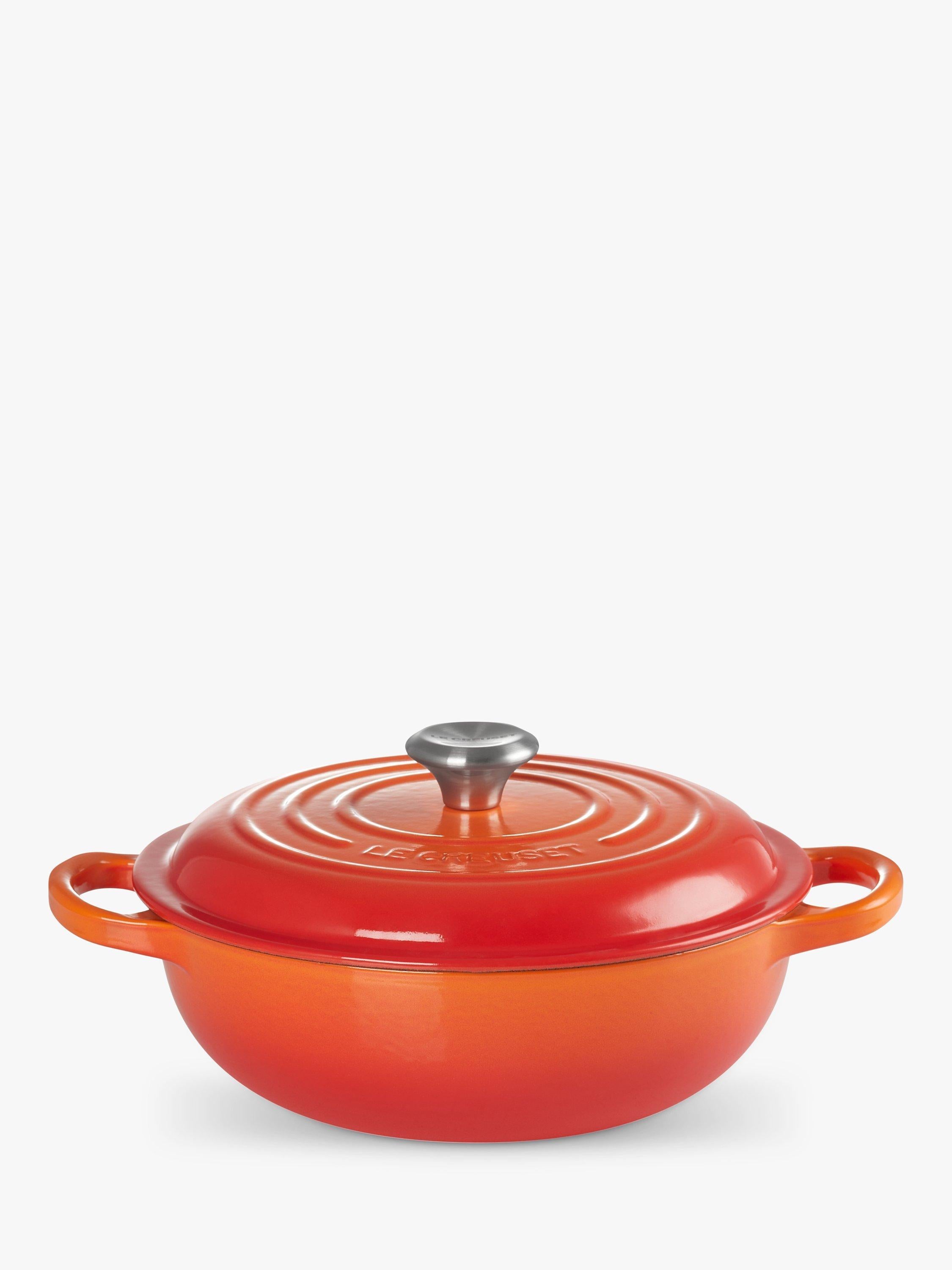 Le Creuset cast iron round casserole soup pot, UK version