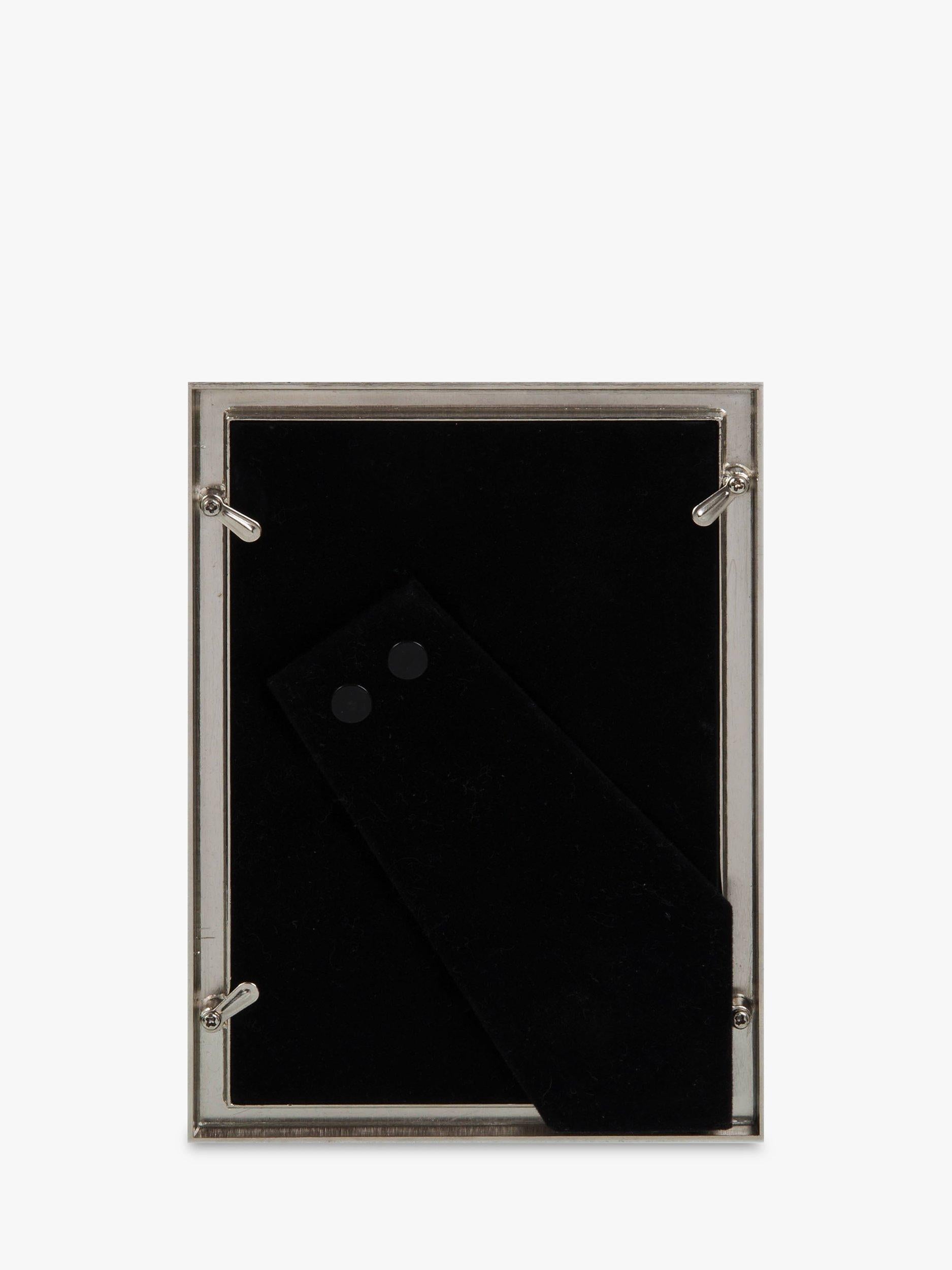 Elegance by Impressions Shagreen Photo Frame with grey faux-shagreen insert (British brand)