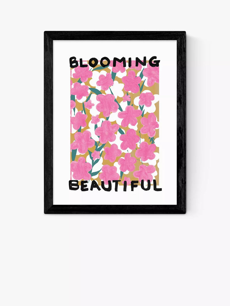 EAST END PRINTS Keren Parmley Blooming Beautiful Innrammet Trykk 25x30