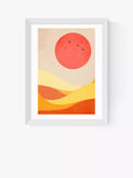 EAST END PRINTS Kubistika 'Sweet Harmony' مطبوعة فنية مؤطرة 25x30 سم