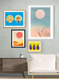 طبعة East End Prints Kubistika Sweet Harmony مؤطرة 25x30 سم، نسخة المملكة المتحدة
