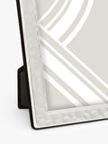 John Lewis silver plated hammered metal photo frame, UK version