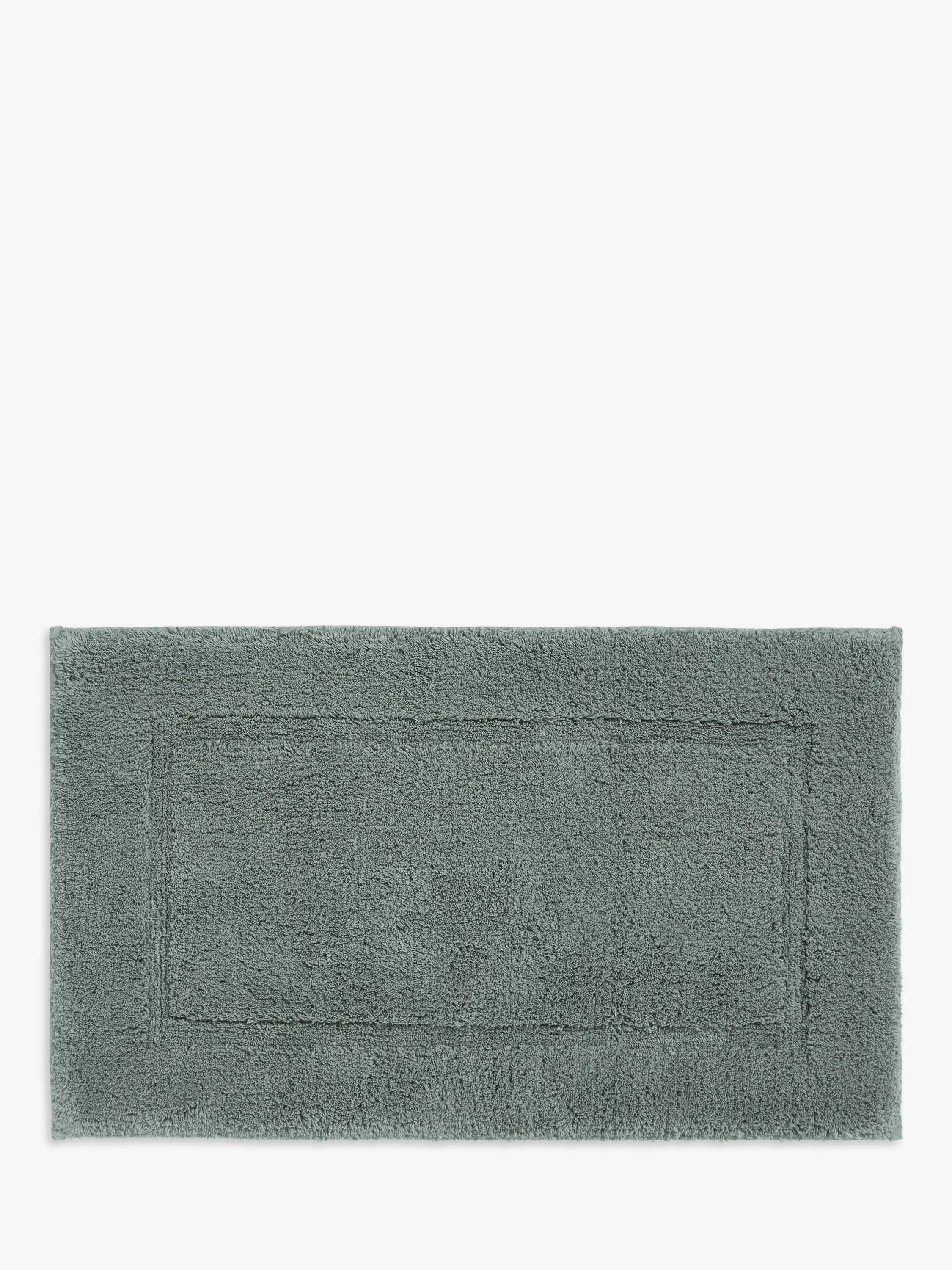 John Lewis Micro-Fresh Deep Pile Bath Mat, Rosemary, Large (L60 x W100cm)