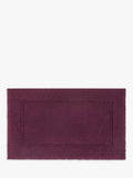 John Lewis Micro-Fresh Deep Pile Bath Mat, Damson, Medium (L50 x W80cm)