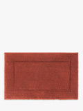 John Lewis Micro-Fresh Deep Pile Bath Mat, Baked Clay, Medium (L50 x W80cm)
