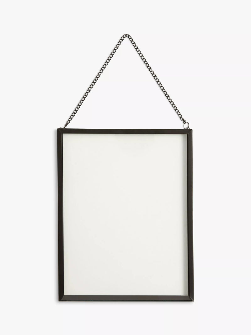 John Lewis metal hanging photo and art frame with floating design, UK version