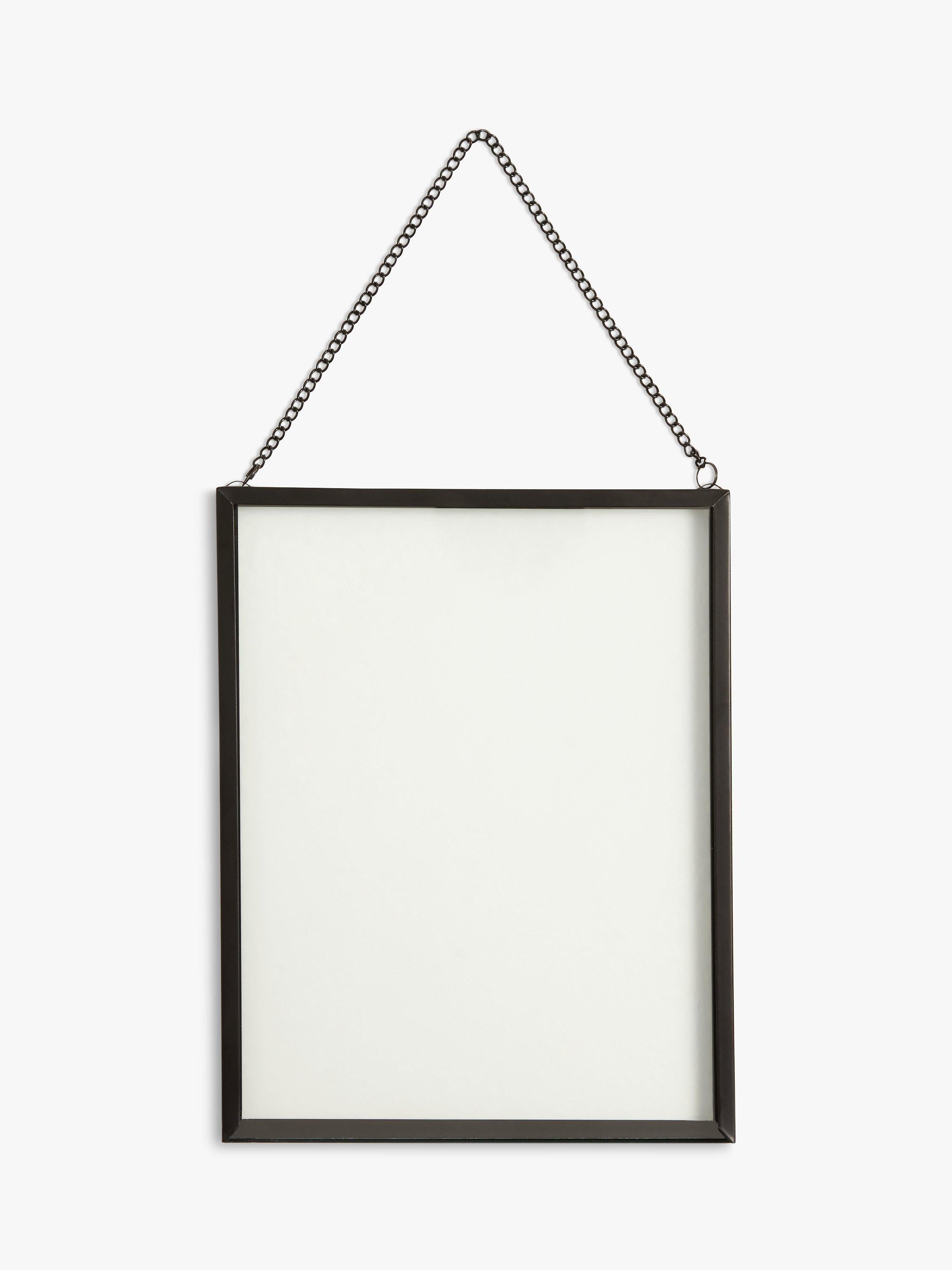 John Lewis metal hanging photo and art frame with floating design, UK version