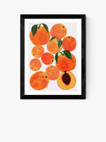EAST END PRINTS Leanne Simpson 'Peach Harvest' Framed Print 25x30cm