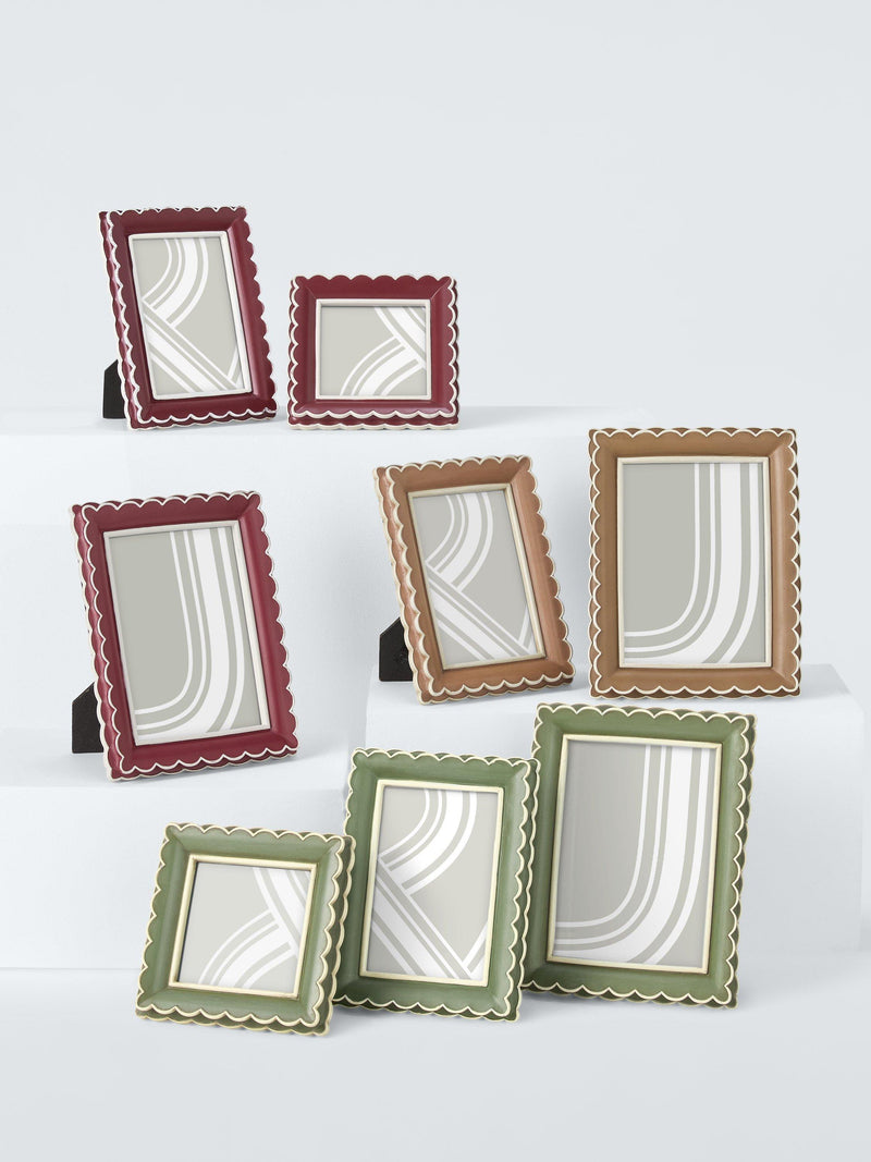 John Lewis Scallop Hand Painted Photo Frame, UK version