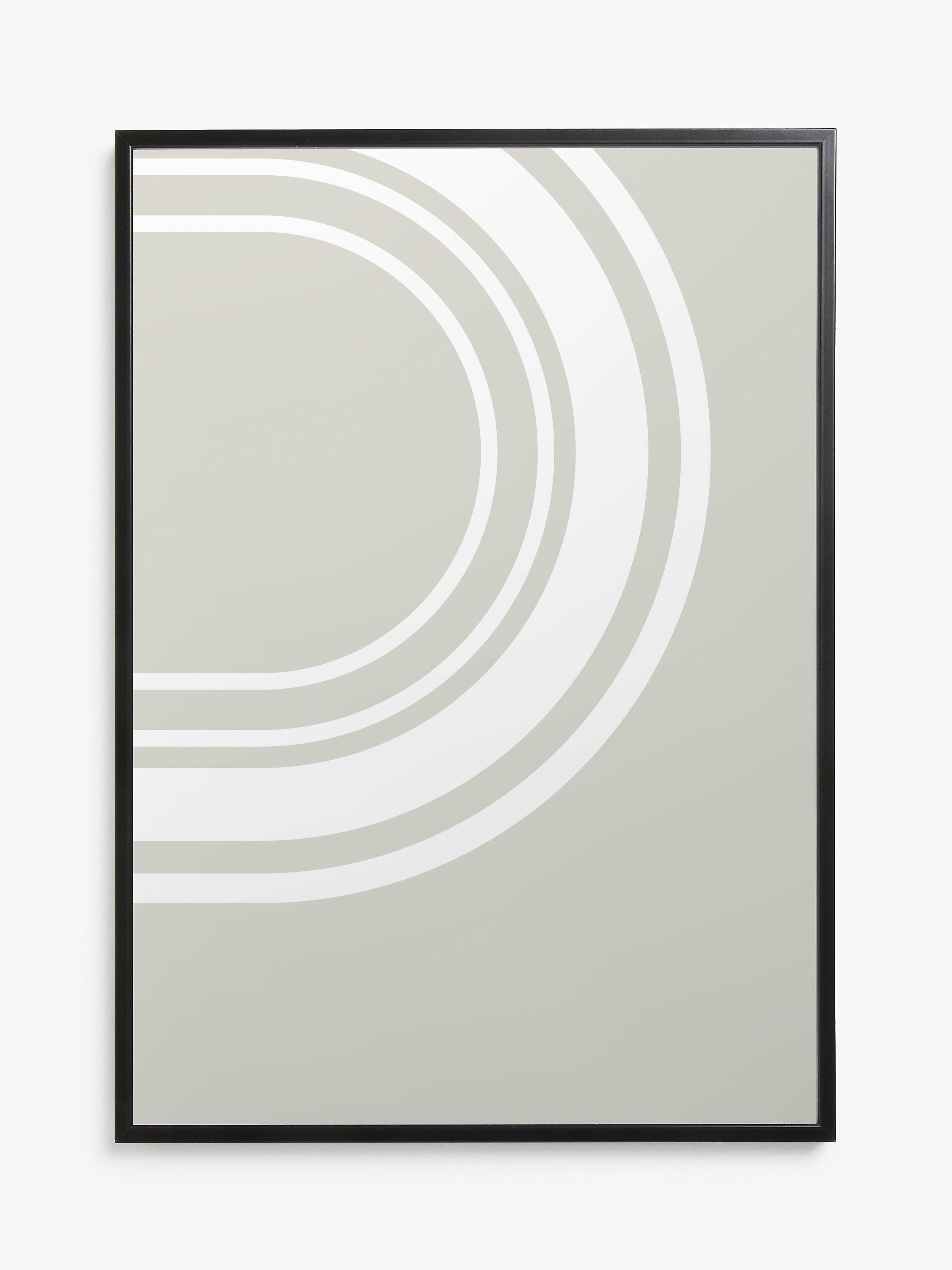 John Lewis black aluminium poster frame, UK version
