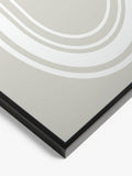 John Lewis black aluminium poster frame, UK version