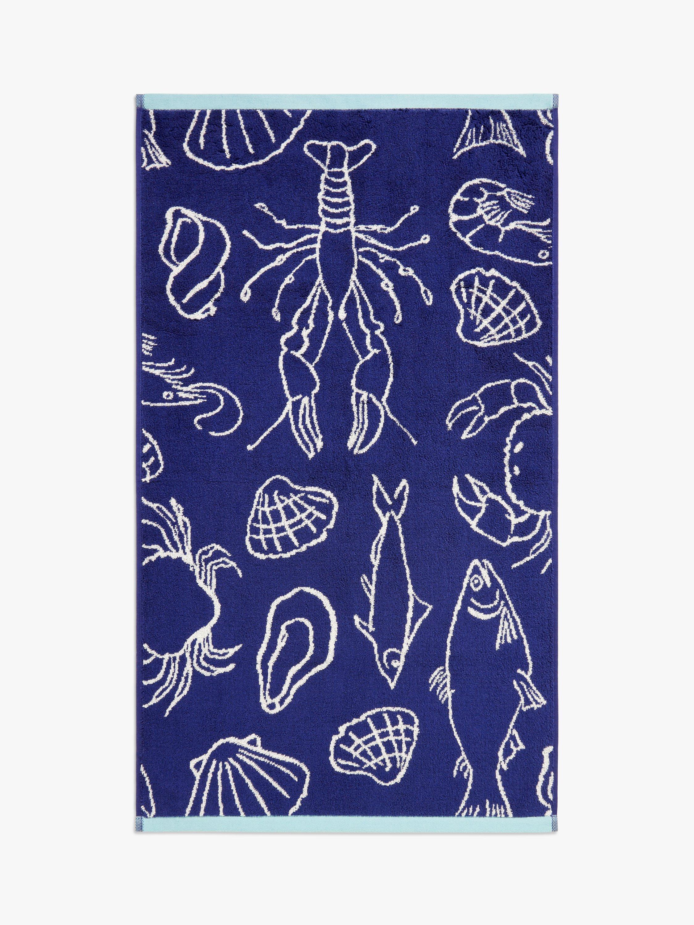 Mini Moderns Frutti di Mare Towels 100x50cm, imported from the UK